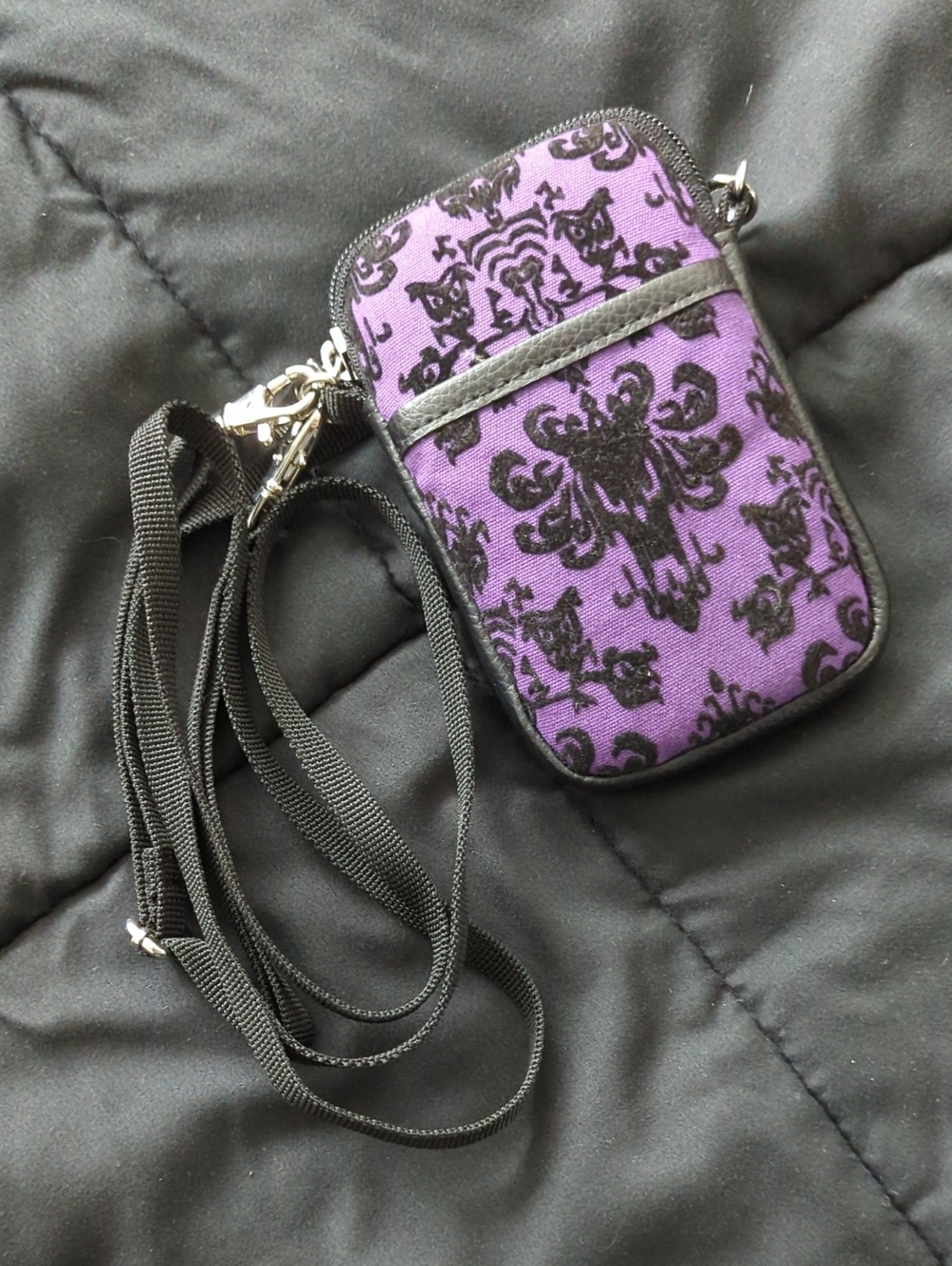 Haunted Mansion Shoulder/Wristlet Phone Wallet